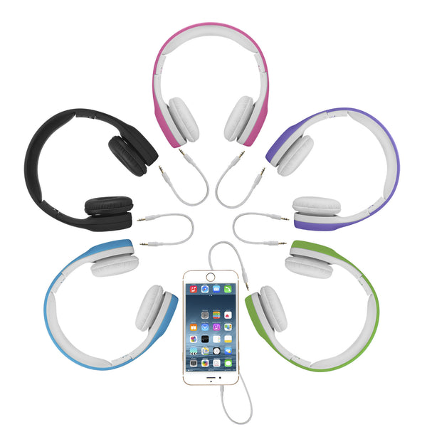 Connect+ Children’s Wired Headphones - Purple