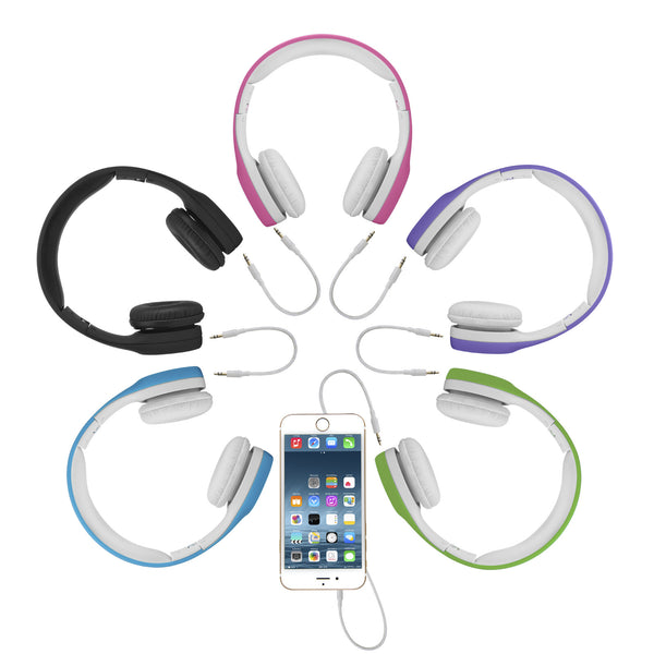 Connect+ Children’s Wired Headphones - Blue